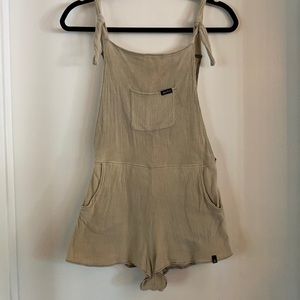 Auric Surf Tie Strap Romper